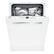 Alt View 2. Bosch - 500 Series 24" Pocket Handle Dishwasher with Stainless Steel Tub - White.