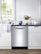 Alt View Zoom 15. Bosch - 500 Series 24" Pocket Handle Dishwasher with Stainless Steel Tub - Stainless steel.