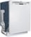 Angle Zoom. Bosch - 300 Series 24" Recessed Handle Dishwasher with Stainless Steel Tub - White.