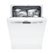 Alt View Zoom 1. Bosch - 300 Series 24" Recessed Handle Dishwasher with Stainless Steel Tub - White.