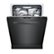 Alt View Zoom 1. Bosch - 800 Series 24" Pocket Handle Dishwasher with Stainless Steel Tub - Black.