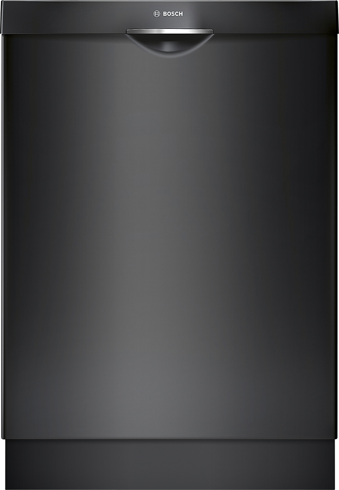 Bosch 300 Series 24 Pocket Handle Dishwasher with Stainless Steel Tub  Black SHSM63W56N - Best Buy
