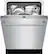 Alt View 2. Bosch - 300 Series 24" Top Control Built-In Stainless Steel Tub Dishwasher with 3rd Rack, 44 dBA - Stainless Steel.