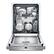 Alt View 13. Bosch - 300 Series 24" Top Control Built-In Stainless Steel Tub Dishwasher with 3rd Rack, 44 dBA - Stainless Steel.