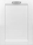 Front Zoom. Bosch - 800 Series 24" Custom Panel Dishwasher with Stainless Steel Tub - White.