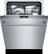 Alt View 12. Bosch - 300 Series 24" Bar Handle Dishwasher with Stainless Steel Tub - Stainless Steel.