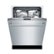 Alt View Zoom 1. Bosch - 300 Series 24" Bar Handle Dishwasher with Stainless Steel Tub - Stainless steel.