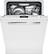 Alt View 11. Bosch - 800 Series 24" Pocket Handle Dishwasher with Stainless Steel Tub - White.