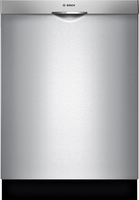 Bosch 300 Series 24 Top Control Built-In Stainless Steel Tub