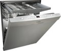 Alt View Zoom 11. Bosch - 300 Series 24" Top Control Built-In Stainless Steel Tub Dishwasher with 3rd Rack, 44 dBA - Stainless Steel.