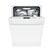 Alt View 1. Bosch - 800 Series 24" Bar Handle Dishwasher with Stainless Steel Tub - White.