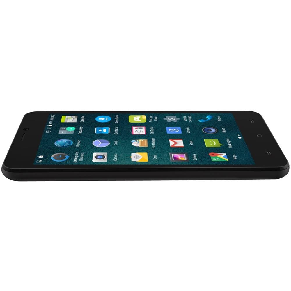 Left. Plum - Might Plus 2 with 8GB Memory Cell Phone (Unlocked) - Black.