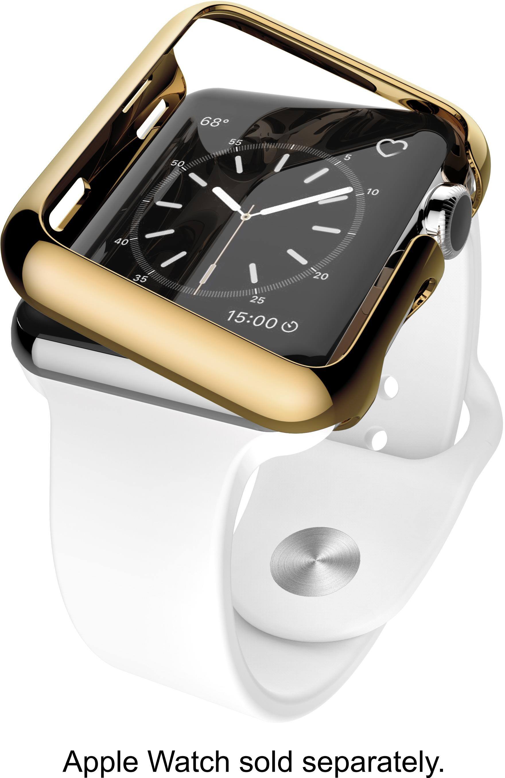 Best Buy XDoria Revel Case for Apple Watch™ 38mm Gold 453424