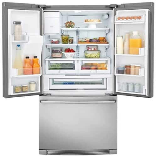 Best Buy: Electrolux 21.9 Cu. Ft. French Door Built-In Refrigerator ...