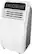 Left. Insignia™ - 8,000 BTU Portable Air Conditioner - Gray/White.