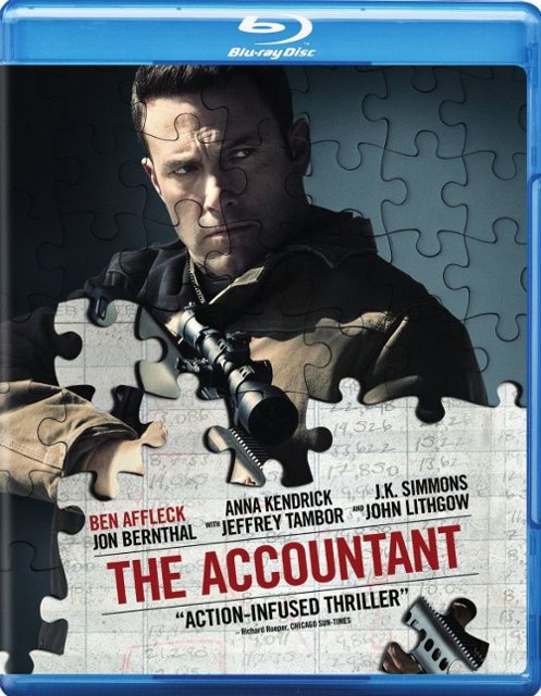 Front Standard. The Accountant [Blu-ray] [2016].