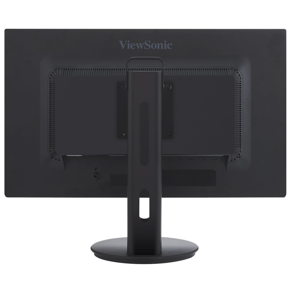 Back View: ViewSonic - VG2753 27" IPS LED FHD Monitor (DisplayPort, Mini DisplayPort, HDMI, USB, VGA) - Black