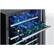 Alt View 12. Silhouette - Select 48-Bottle Built-In Wine Cooler - Onyx black.
