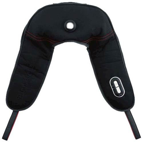  Brookstone - Neck and Back Sport Massager with Heat - Black