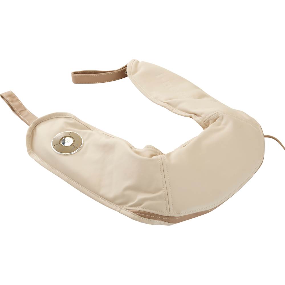 Best Buy Brookstone Neck and Shoulder Massager with Heat Khaki 849245