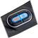Alt View 12. Brookstone - Cordless Shiatsu Neck and Back Massager with Heat - Black.