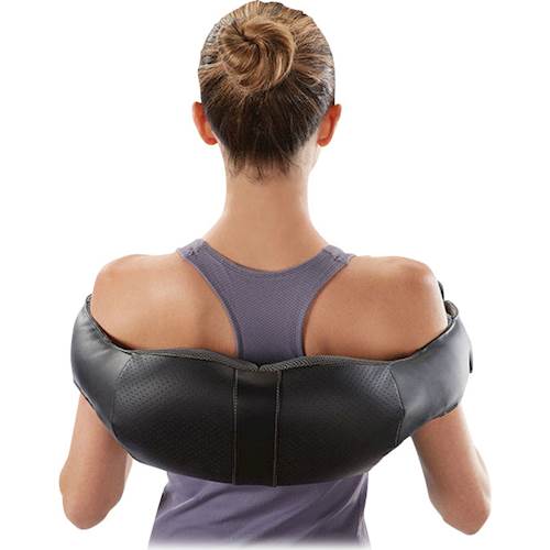 1byone Cordless Shiatsu Massager for Neck & Back with Heat Function