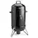 Front. Cuisinart - Vertical 18" Charcoal Smoker - black.