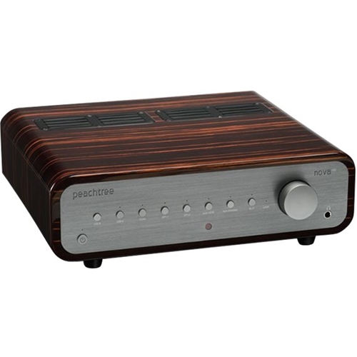 Peachtree Audio - 300W 2.0-Ch. Amplifier - Gloss ebony mocha