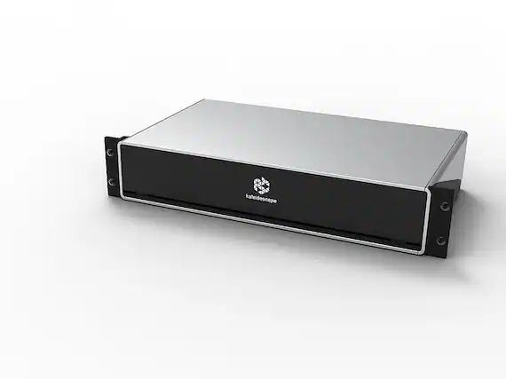 Angle. Kaleidescape - Terra Rack-Mount Hardware - Black.