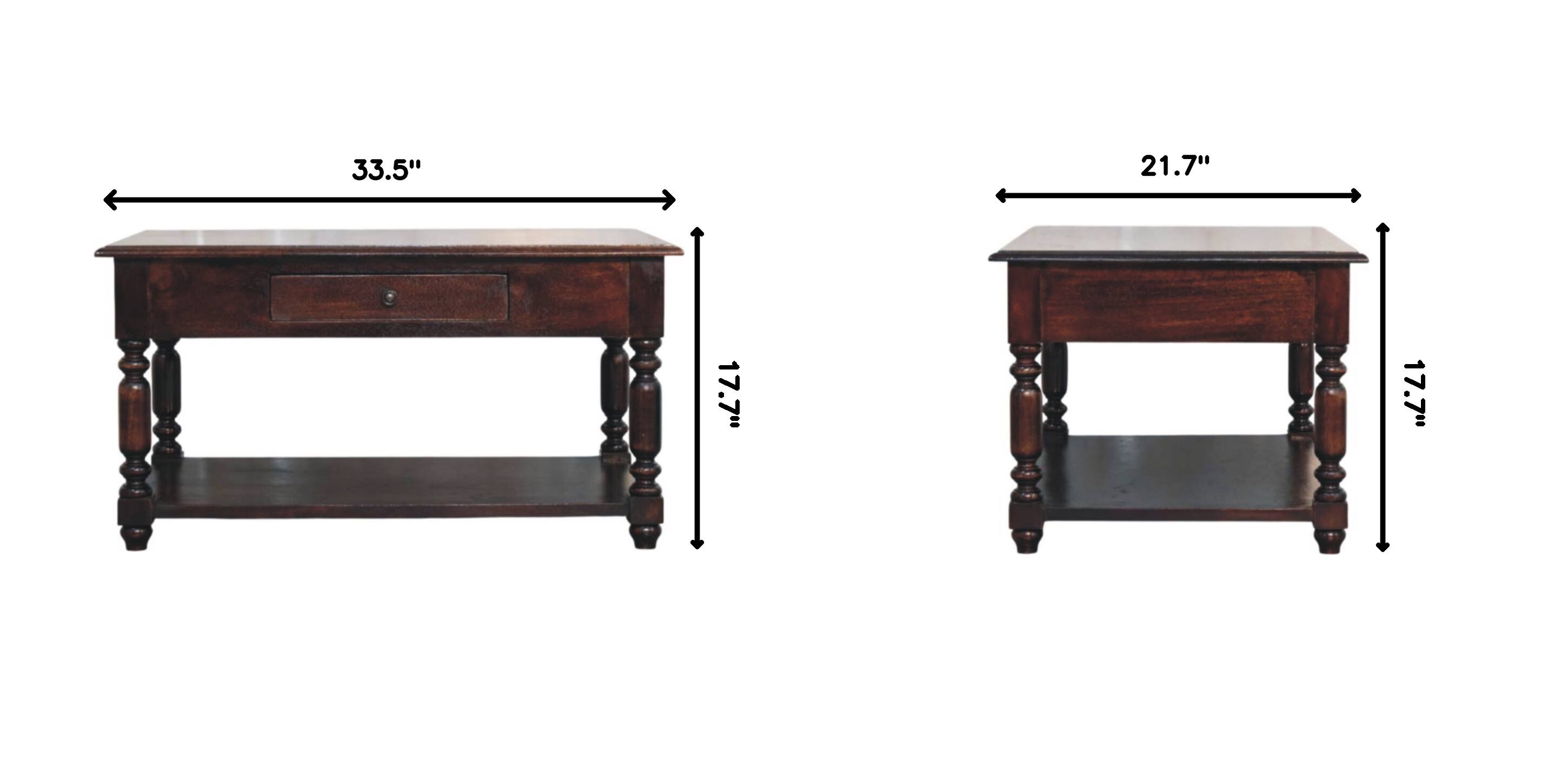 33.5" 21.7" 17.7" 17.7"