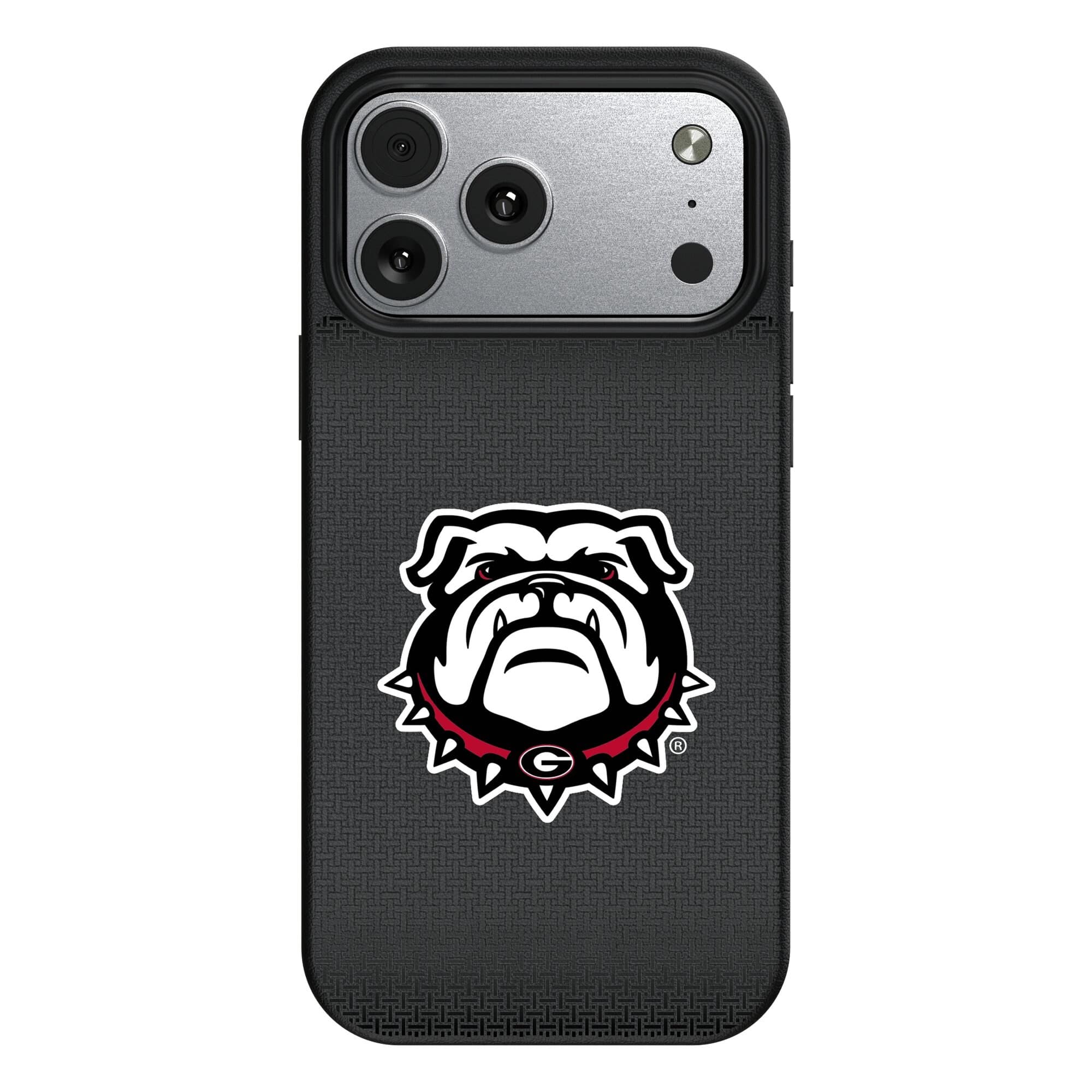 Keyscaper - NCAA - Georgia Bulldogs Linen Logo iPhone Magnetic Bump Case - 17 Pro - Black price history on PriceWatchPro