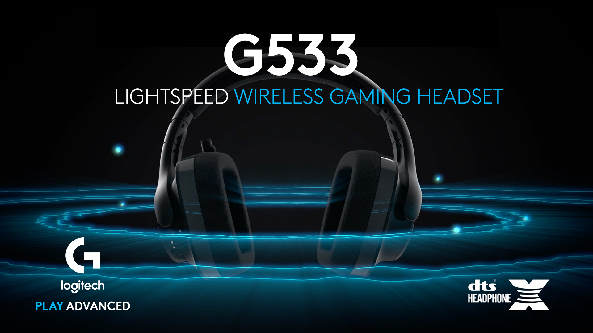 Best Buy Logitech G533 Wireless Over The Ear Headphones Black 981