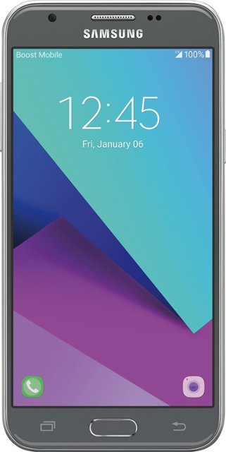 Samsung Samsung Galaxy J3 Emerge 4G LTE with 16GB Memory Cell Phone Silver SPHJ327ABB  Best Buy