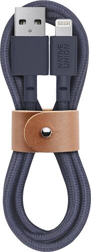 Native Union - 3.9' Lightning USB Charging Cable - Marine - Larger Front