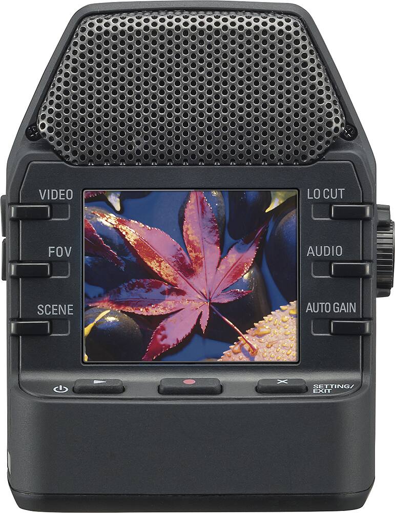 Back. Zoom - Q2n Handy HD Action Camera - Black.