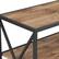 Alt View 12. Walker Edison - Industrial Metal and Wood 3-Shelf Bookcase - Barnwood.