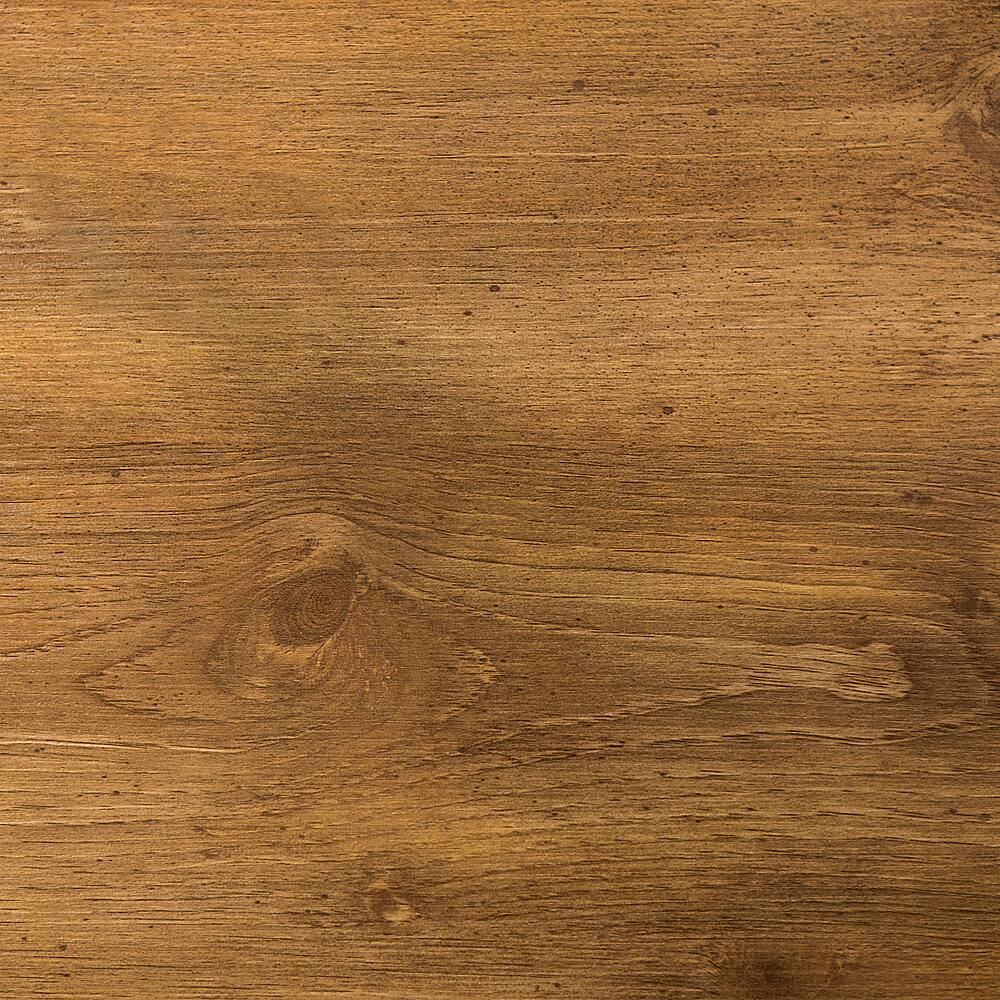 Alt View 14. Walker Edison - Industrial Metal and Wood 3-Shelf Bookcase - Barnwood.