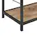 Alt View 12. Walker Edison - Rustic Industrial Metal and Wood 5-Shelf Bookcase - Barnwood.