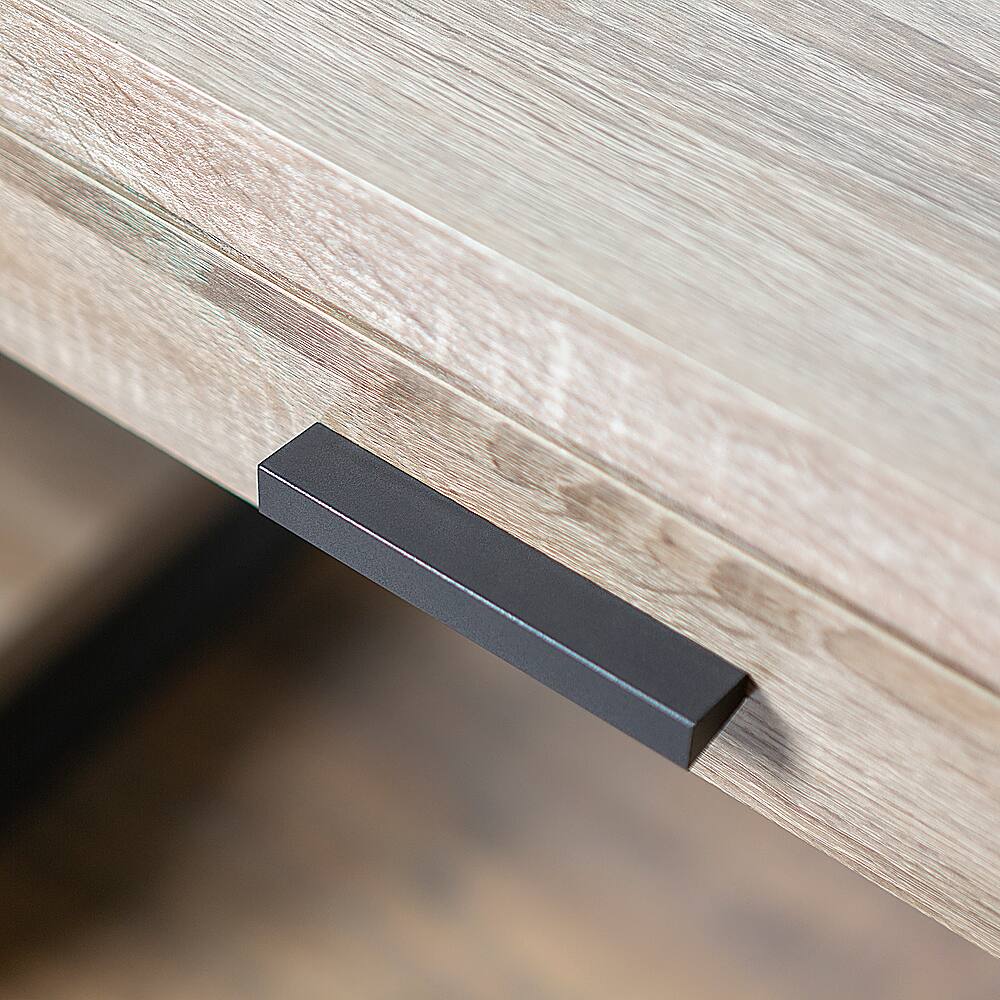 Alt View 12. Walker Edison - 60" Modern Industrial USB Power Computer Desk - Driftwood.