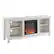 Angle. Walker Edison - Open Storage Fireplace TV Stand for Most TVs Up to 65" - White Wash.