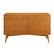 Front. Walker Edison - Angelo Mid Century Modern TV Stand Cabinet for Most Flat-Panel TVs Up to 55" - Acorn.