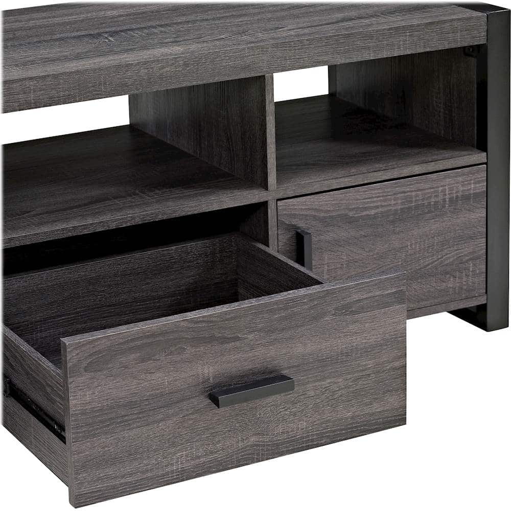 Walker Edison – angelo:HOME TV Cabinet for Most Flat-Panel TVs Up to 65″ – Charcoal Sansujyuku sansujyuku.com