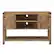 Front. Walker Edison - Farmhouse Barndoor Sideboard TV Stand for Most Flat-Panel TV's up to 55" - Barnwood.