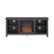 Front Zoom. Walker Edison - Open Storage Fireplace TV Stand for Most TVs Up to 65" - Charcoal.