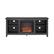 Front. Walker Edison - 58" Open Storage Fireplace TV Stand for Most TVs Up to 65" - Charcoal.
