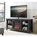 Alt View 1. Walker Edison - 58" Open Storage Fireplace TV Stand for Most TVs Up to 65" - Charcoal.