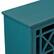 Alt View 12. Walker Edison - Modern Fretwork Storage Console - Blue.