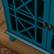 Alt View 14. Walker Edison - Modern Fretwork Storage Console - Blue.