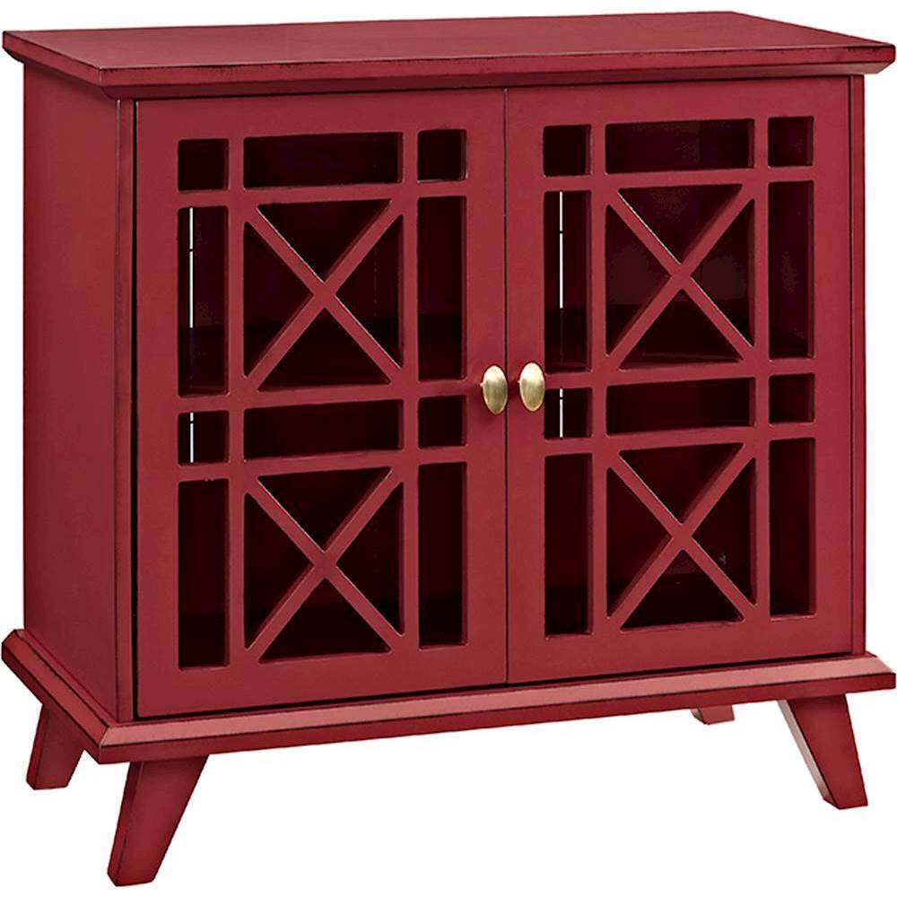 Best Buy Walker Edison Fretwork Console BB42FWARD