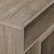 Alt View 1. Walker Edison - Open Cubby Storage Corner Fireplace TV Stand for Most TVs up to 50" - Driftwood.